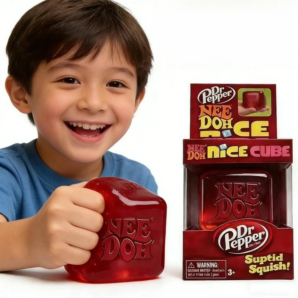 Needoh Nice Sensory Squeezing Toy Cube